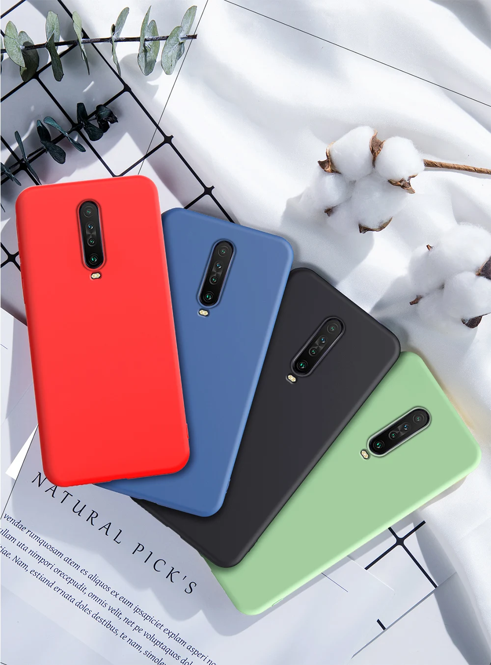 Для Red mi K30 5G чехол силиконовый мягкий чехол с покрытием для Xiaomi mi 9T A2 A3 Lite 8 9 SE Pocophone F1 Red mi Note 8 7 K20 Pro 7A 8A чехол