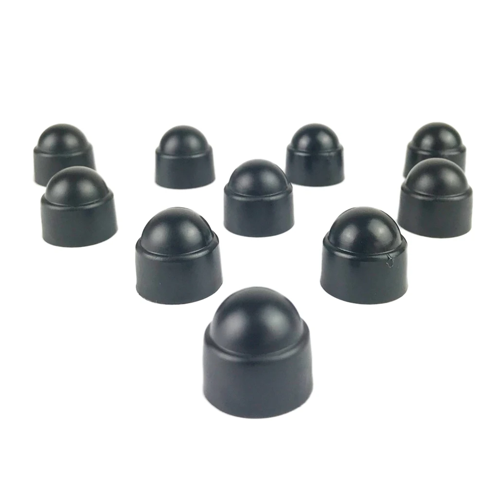 

10PCS 18mm Car Hub Screw Cover Car Wheel Nut Lug Dust Cover Caps M8