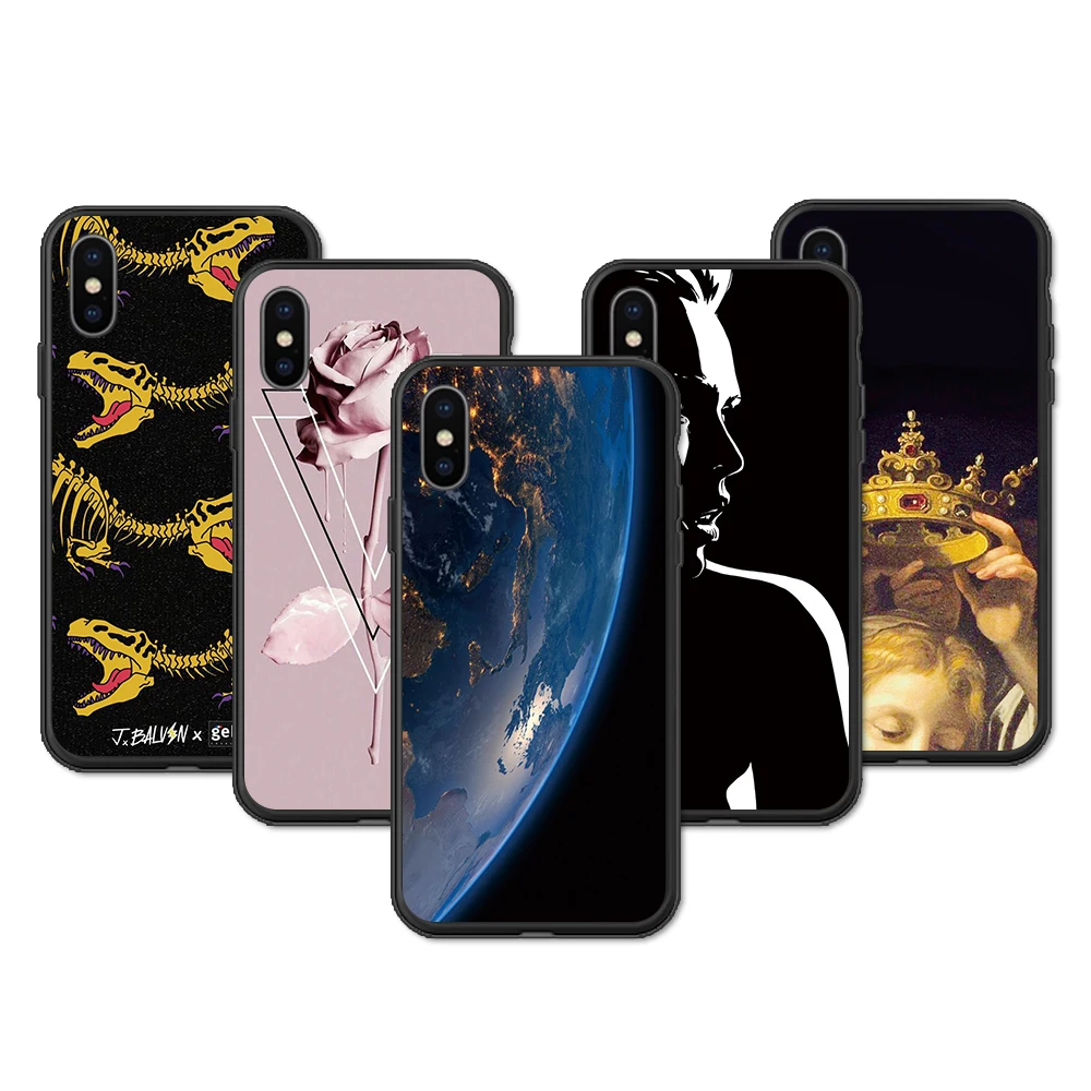 Чехол для телефона iphone 6 plus 8 чехол 7 6s s женские чехлы fundas flower 7plus Ретро | Мобильные