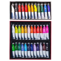 1224 colors professional acrylic paint 20ml drawing painting pigment hand paint acrylic paint set