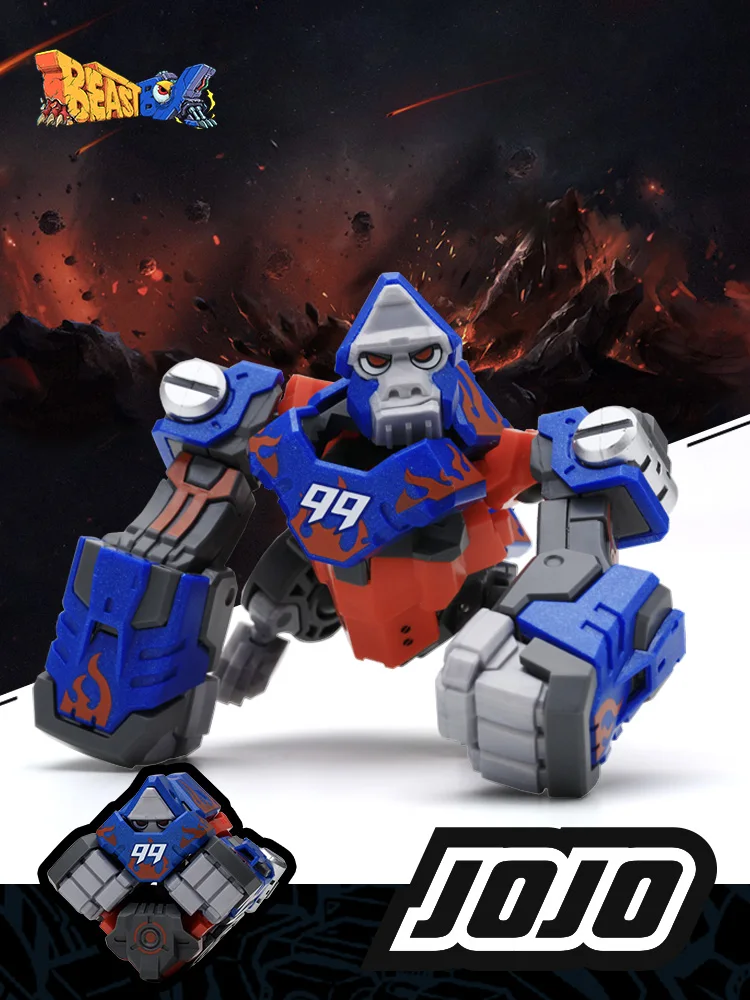 [В наличии] 52 игрушки BEASTBOX зверь коробка серия Ape Flame JOJO BB-03IK трансформирующий куб
