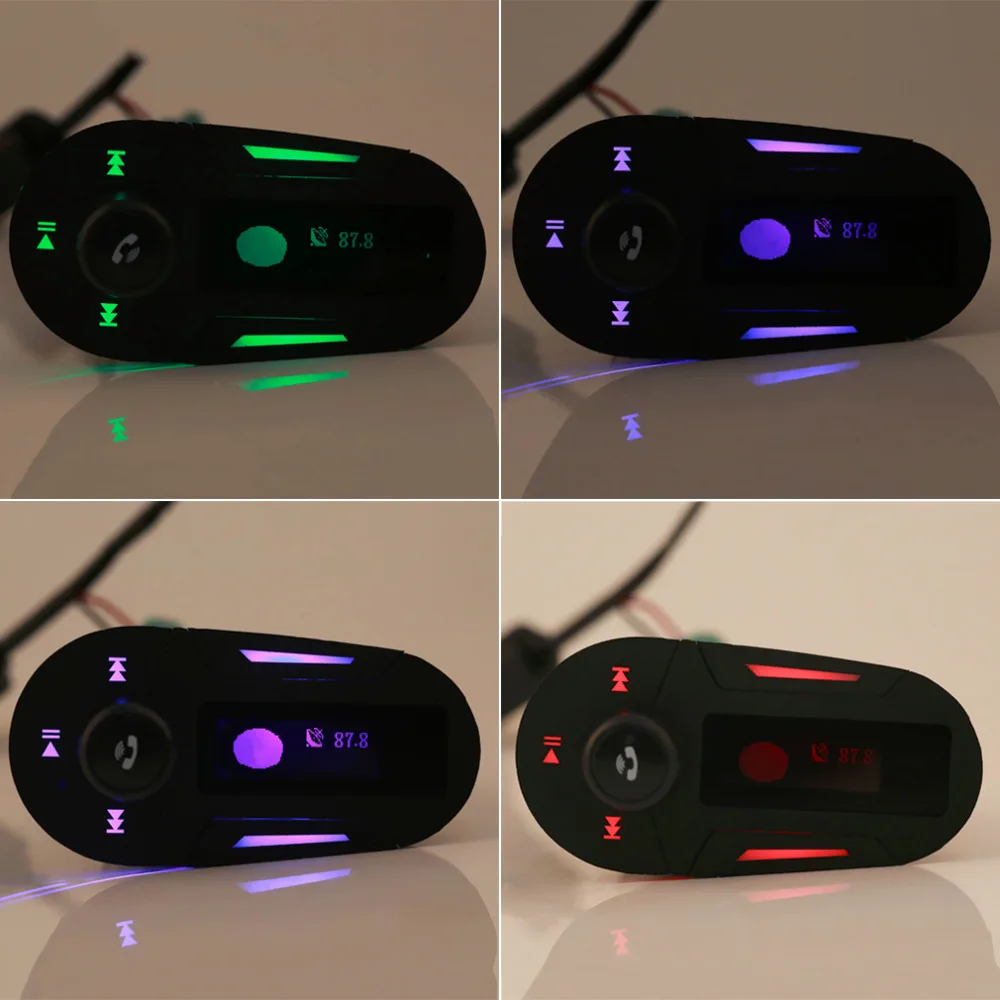 3 в 1 беспроводной Bluetooth fm-передатчик MP3/MP4 плеер Автомобильный комплект зарядное устройство для iphone+ пульт дистанционного управления автомобильный аудио плеер