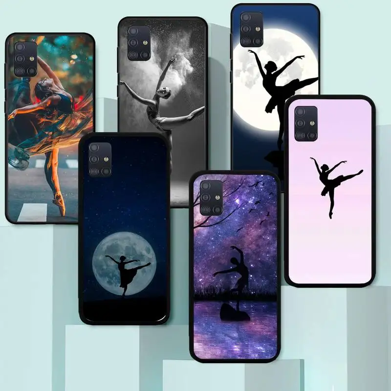 

Ballerina Dance Ballet Girl Phone Case TPU for Samsung Galaxy J2 J4 J5 J6 J7 J8 Note 5 7 8 9 10 20 2018 cover