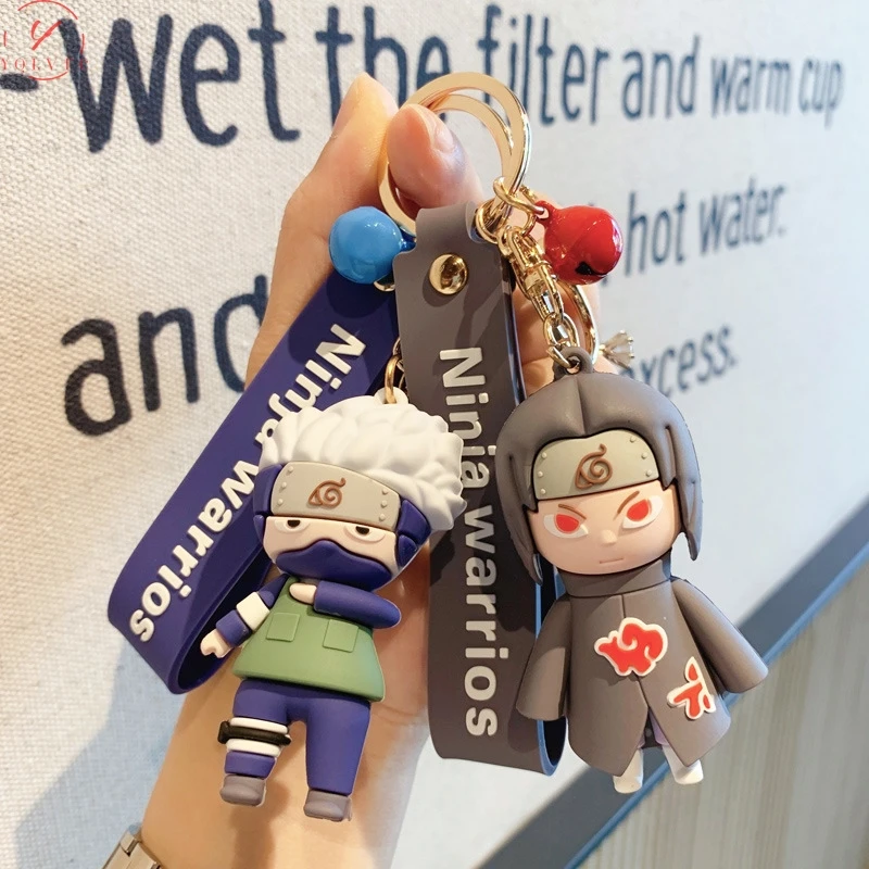 Мультфильм Аниме Наруто брелок (я тебя люблю) креативная цепь для ключей сумка