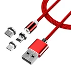 Магнитный зарядный кабель Micro USB, кабель для быстрой зарядки для Huawei Enjoy 10, 9S,9e Honor 10i, 20i ,8A Pro,8S Y5, Y6, Y7 Prime 2019