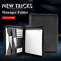a4 padfolio file cabinet folder luxury fichario document organizer holder manager doctor briefcase zipper business supplies
