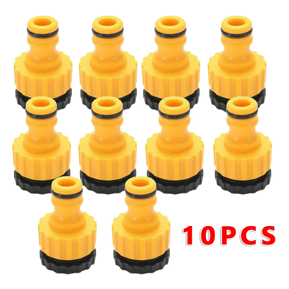 

Pipe Water Tubing Adapter Adaptor Plastic Tool Replace 10pcs 1/2" 3/4"