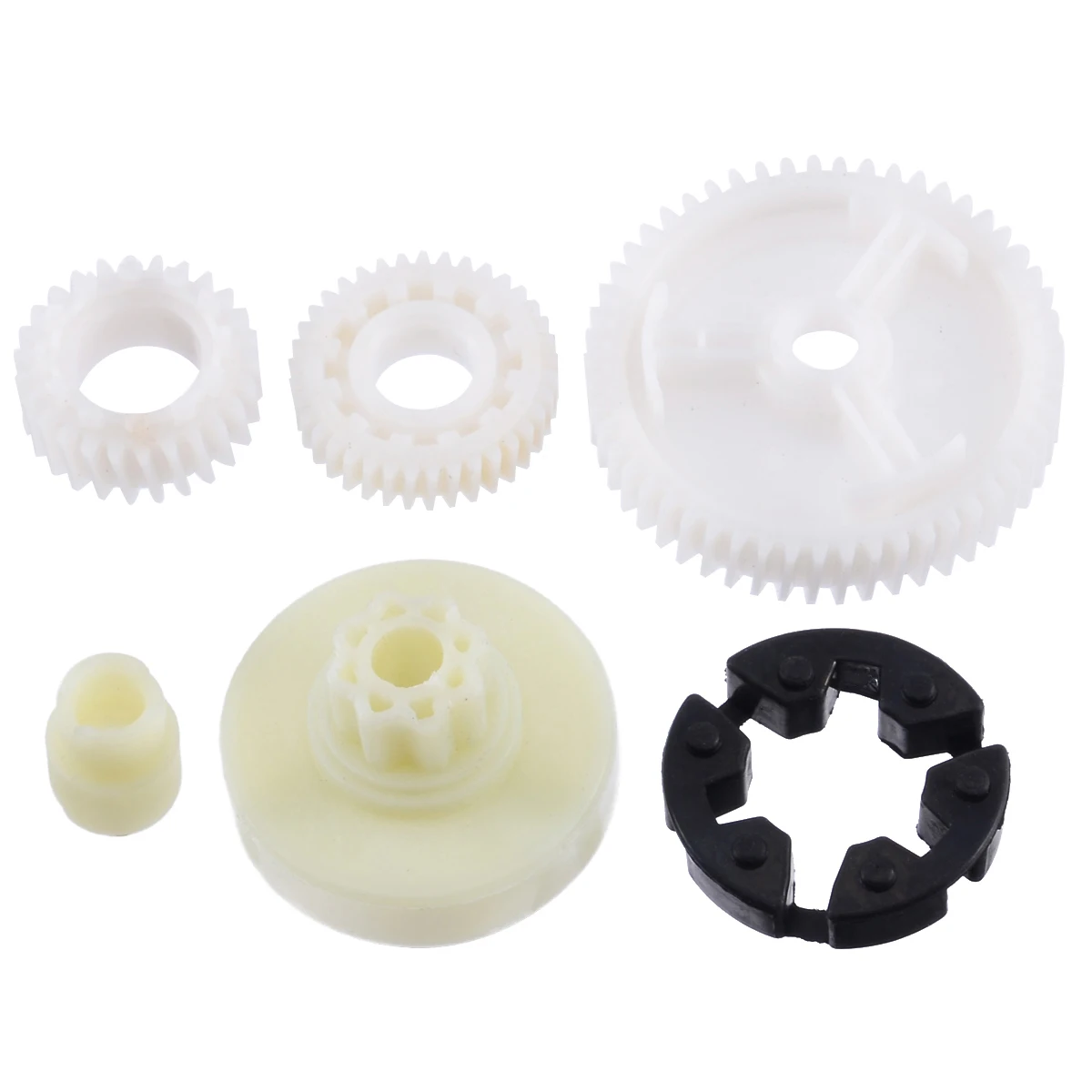 6 шт. авто двигатель стеклоподъемника Шестерни регулятор Замена ABS + резина G22C5958X