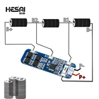 Модуль защитной платы зарядного устройства для литиевого аккумулятора 3S 10 А 12 В для 3 шт. литий-ионных аккумуляторов 18650 BMS 10,8 В 11,1 В 12,6 в