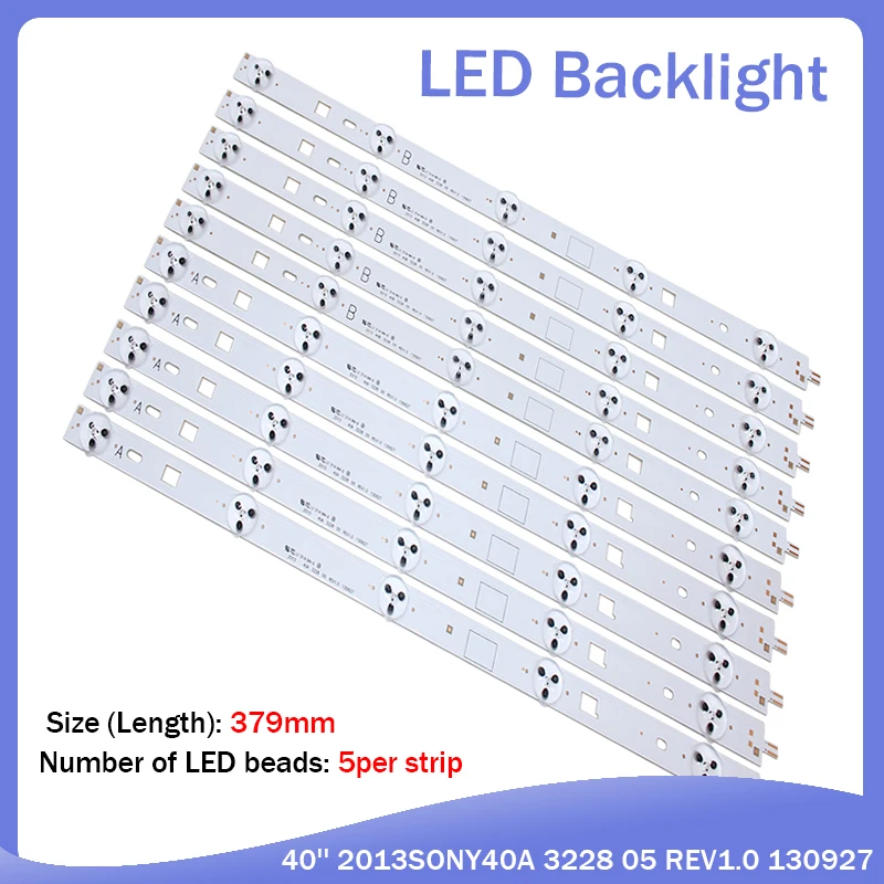 

LED Backlight strip For Sony 40" KDL-40RM10B 2013SONY40A 2013SONY40B KDL-40W600B KDL-40R480B KDL-40R450B KDL-40R483B KDL-40R453B