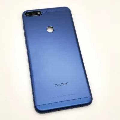 Blue Battery Cover Для huawei honor 7C LND-AL30/honor 7c pro задняя крышка батарейного отсека Корпус задней части+ объектив камеры+ ЖК передняя панель - Цвет: Blue Battery Cover