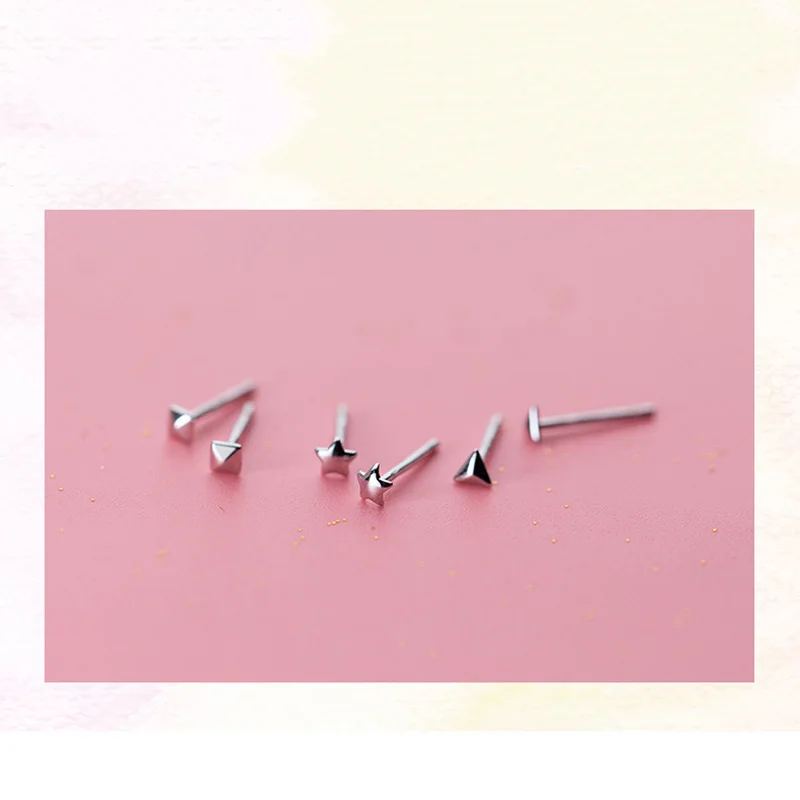 Trustdavis минималистский 100% Стерлинговое Серебро 925 пробы мини