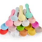 Силиконовые ложки для кормления детей, 2 шт., прочная посуда, водонепроницаемая ложка, высокое качество, Детские Силиконовые ложки, оптовая продажа