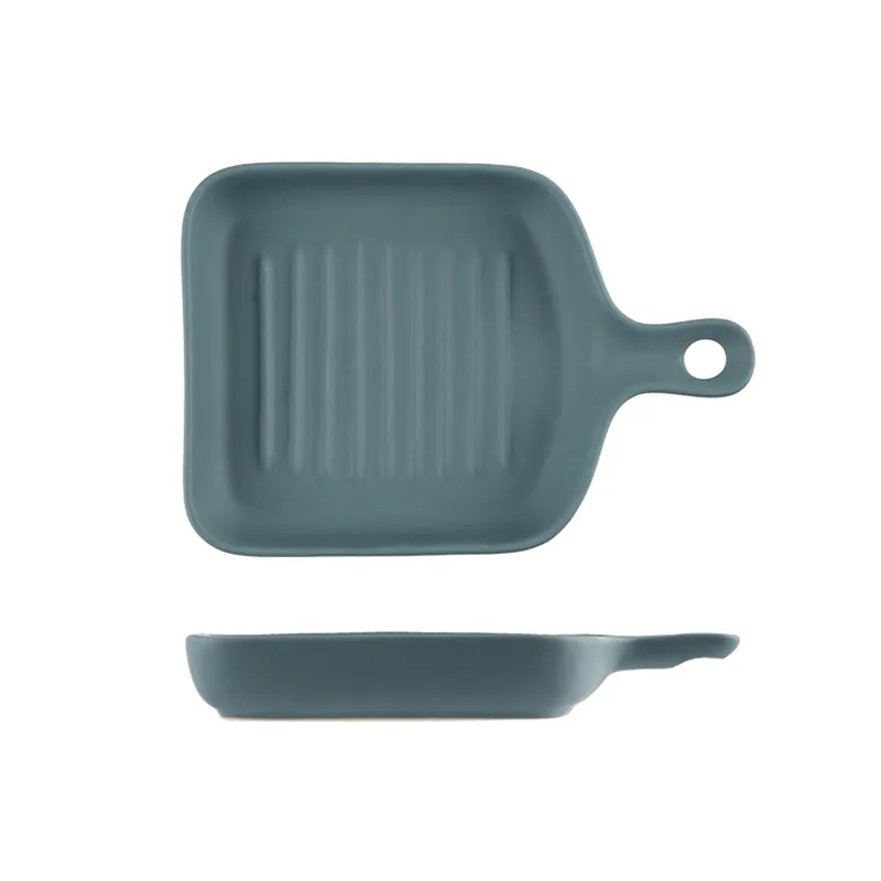 Керамическая тарелка для пиццы и сыра с ручкой 1 шт.| |