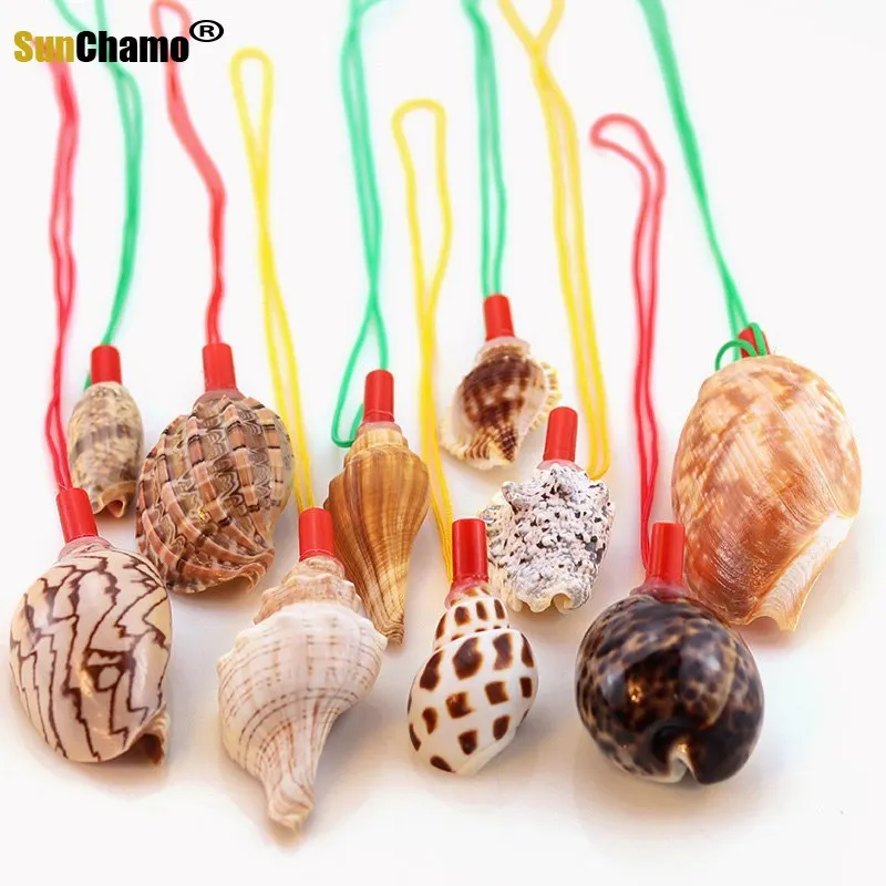 Натуральный свисток в форме раковины Small Horn оболочки характеристика самодельных