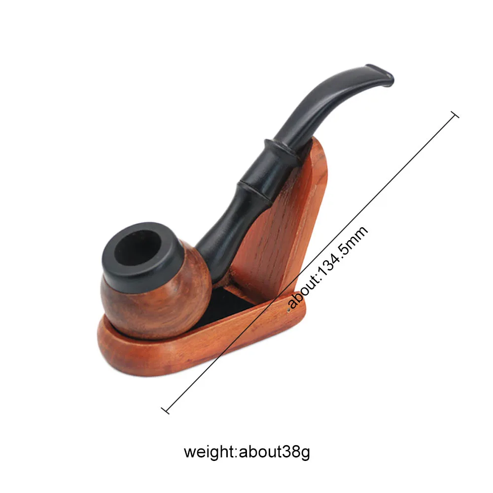 1 шт. новая короткая трубка для курения смолы съемная деревянная травяная