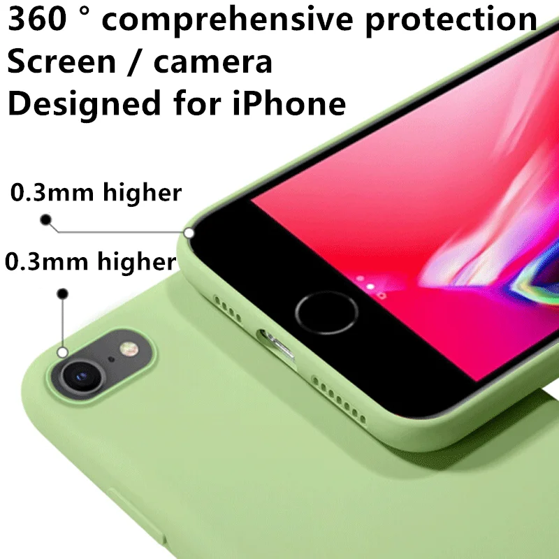 Подходит для IPhone11 Pro Max X XR XS 8 7 6 новое обновление 360 ° Защита кожи ребенка мягкий
