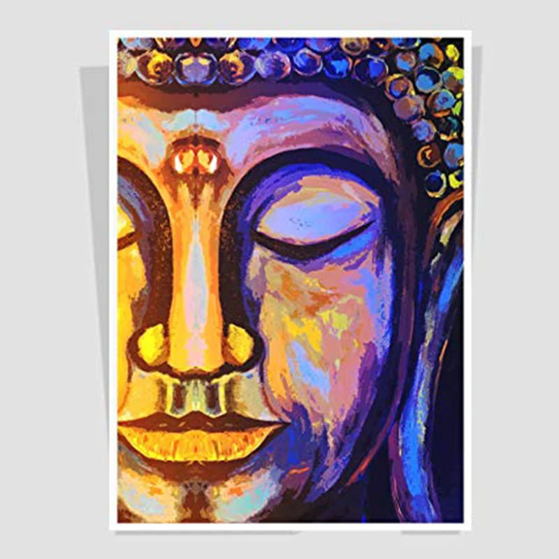 

5D DIY Full Square/Round Drill Diamond Painting Buddha statue Daimond Mosaic Diamant Embroidery Wedding Room Decoration S105