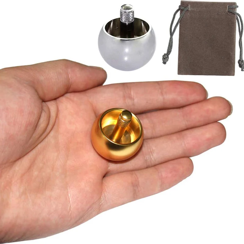 Металлический Спиннер-антистресс серебристый и золотой цвет | Игрушки хобби