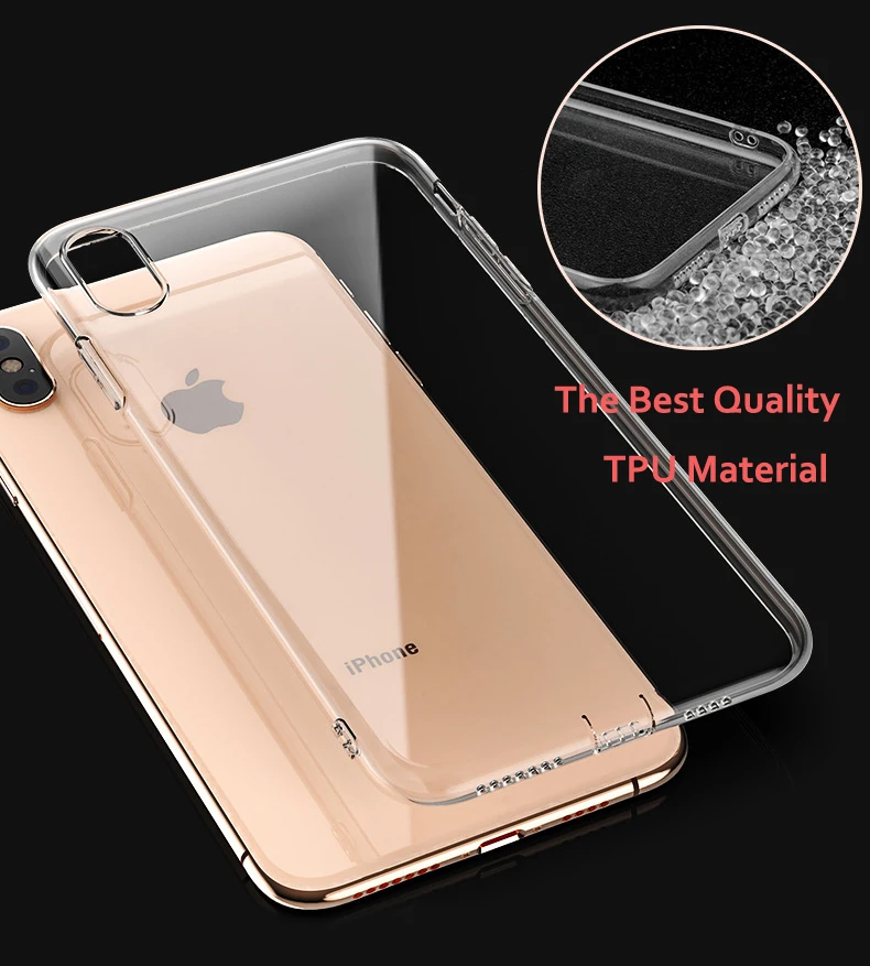 Силиконовый чехол для iPhone X XS XR 11 12 Pro Max Mini 6 6S 7 8 Plus SE 2020 | Мобильные телефоны и