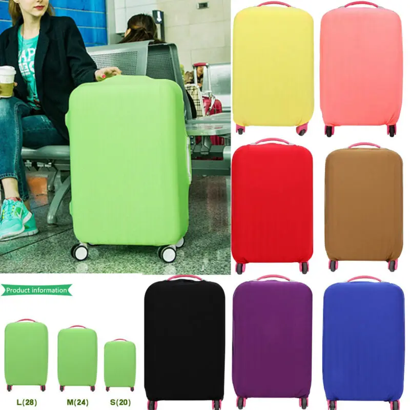 Чехол для чемодана путешествий 18 ~ 30 эластичный чехол пыленепроницаемый чистый