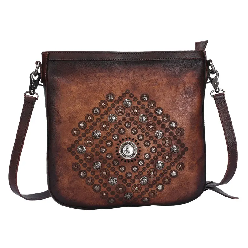 FCTOSSR 2019 оригинальная кожаная сумка через плечо нишевая сумка-мессенджер в стиле