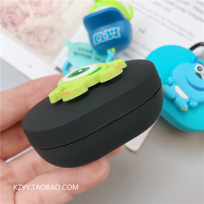 Чехол для наушников с мультяшными рисунками для mi Airdots чехол с крючком Милая защитная рамка для куклы с брелком для mi Airdots чехол для наушников s