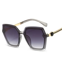 square sunglasses ladies gentlmen 2022 vintage fashion brand oversized sun glasses big frame uv400 shades for women gafas de sol
