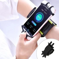 1pcs mobile phone running phone bag wristband belt jogging cycling arm band holder wrist strap bracket stand wrist phone holder