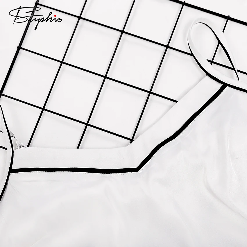 Suphis топ на бретельках белая Пижама женская одежда для сна шорты комплект