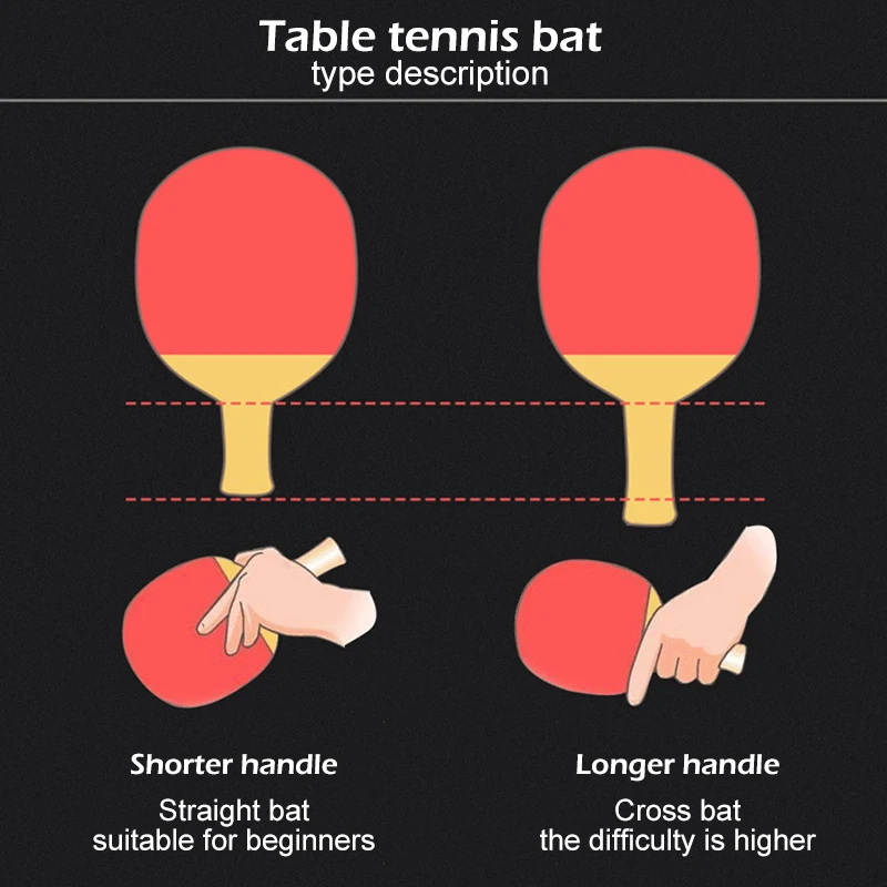 Ракетка для настольного тенниса 2 шт./лот ракетка ракетки с двойным лицом и