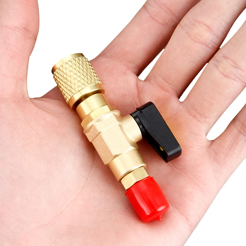 Воздушный Кондиционер холодильник фторид предохранительный клапан латунь Малый