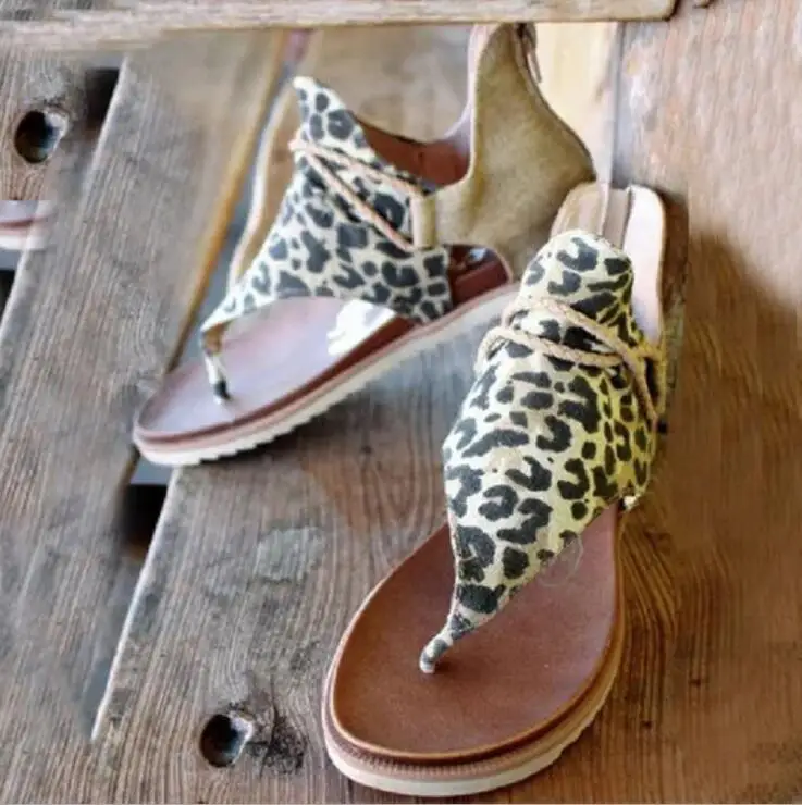 

2020 New Women Sandals Fashion Flip Flops Shoes Roman Sandals Women Flat Shoes Summer Beach Ladies Leather Shoes Sandals Zapatos