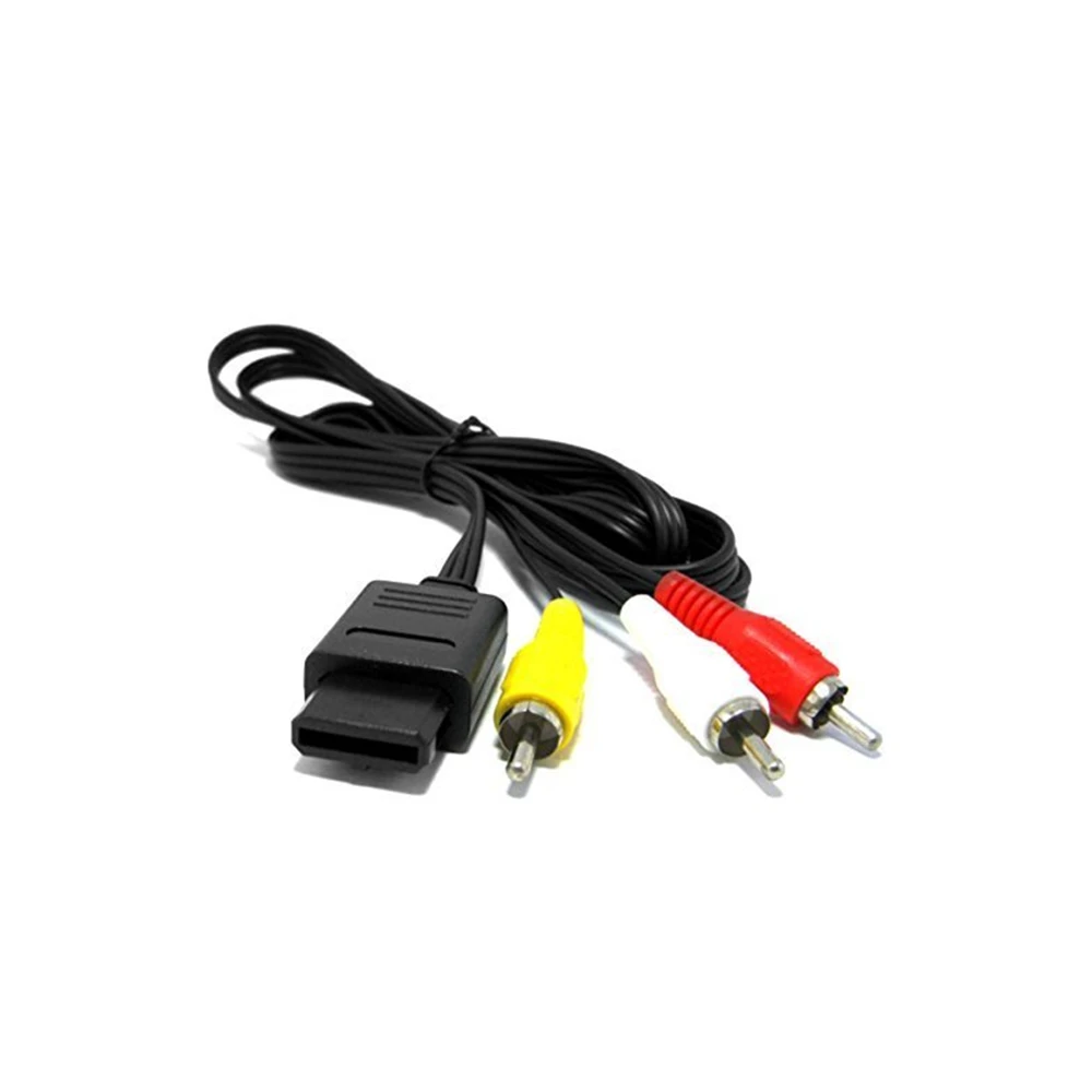Для NS64 Аудио ТВ Видео шнур AV кабель к RCA для Super Nintendo GameCube N64 SNES|Кабели| |