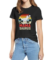 unisex mamasaurus t rex dinosaur funny mama saurus family matching vintage womens 100 cotton short sleeves t shirt gift soft