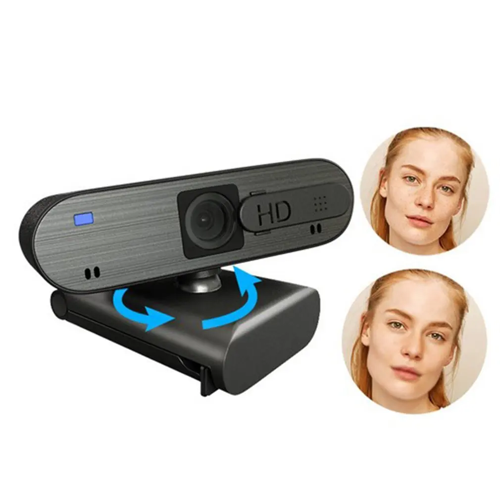 

Computer Camera USB Web Camera Manual Focus 1080p Webcam with Sound-Absorbing Microphone Camera PC tool