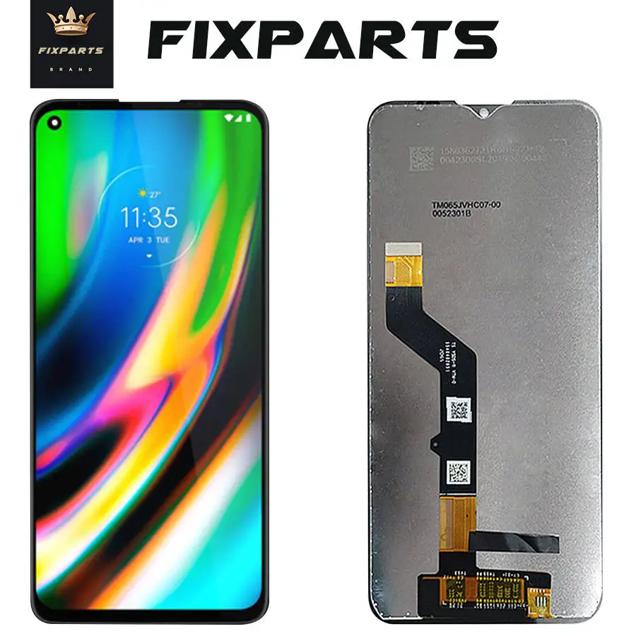 Для Motorola MOTO G9 PLAY ЖК-дисплей сенсорный экран дигитайзер в сборе силовой дисплей