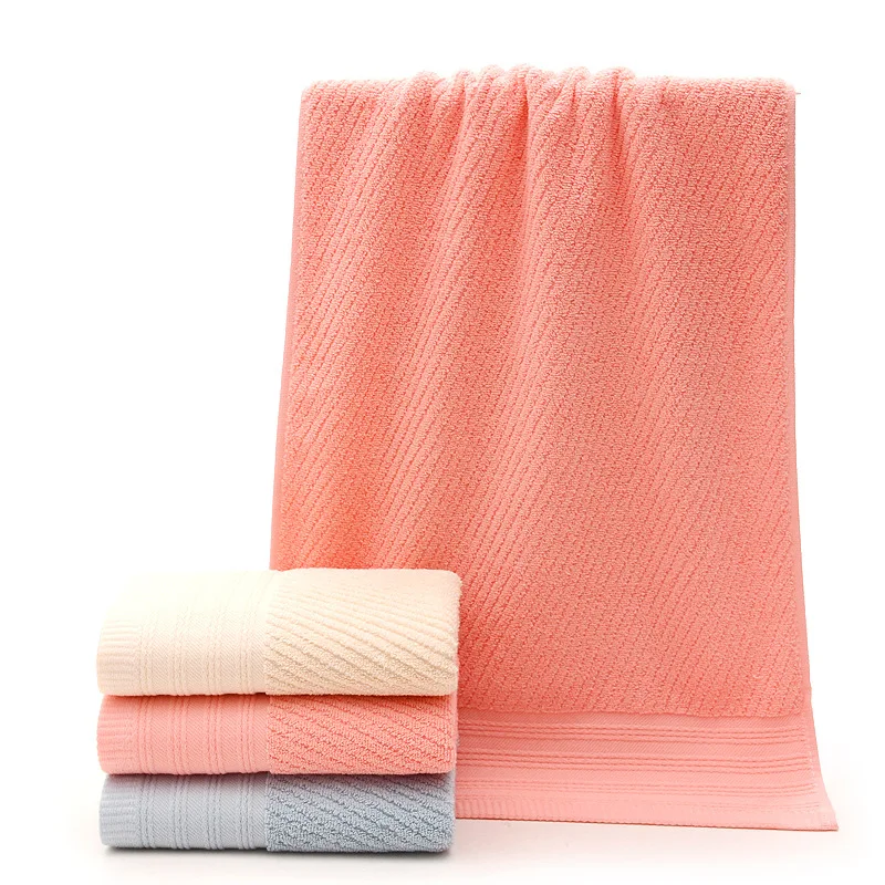 Качественное мягкое однотонное полотенце из чистого хлопка оптом плотное