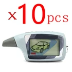 Брелок для Scher-Khan M5 Magicar 5, ЖК-дисплей, двухсторонняя Автомобильная сигнализация, новый пульт дистанционного управления, 10 шт.