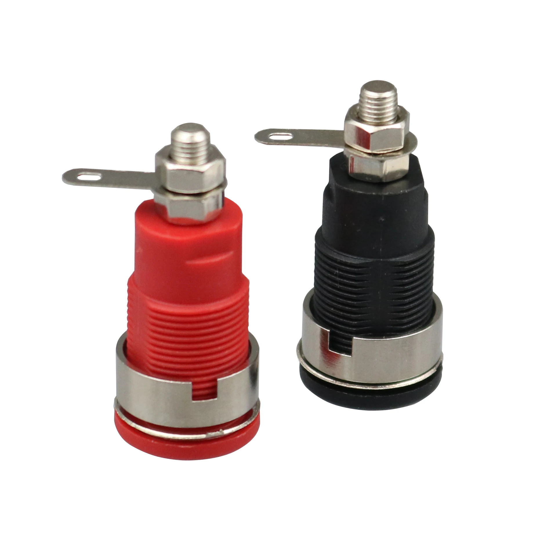 10 пар 4 мм разъем типа банан безопасная связывающая стойка черный и красный