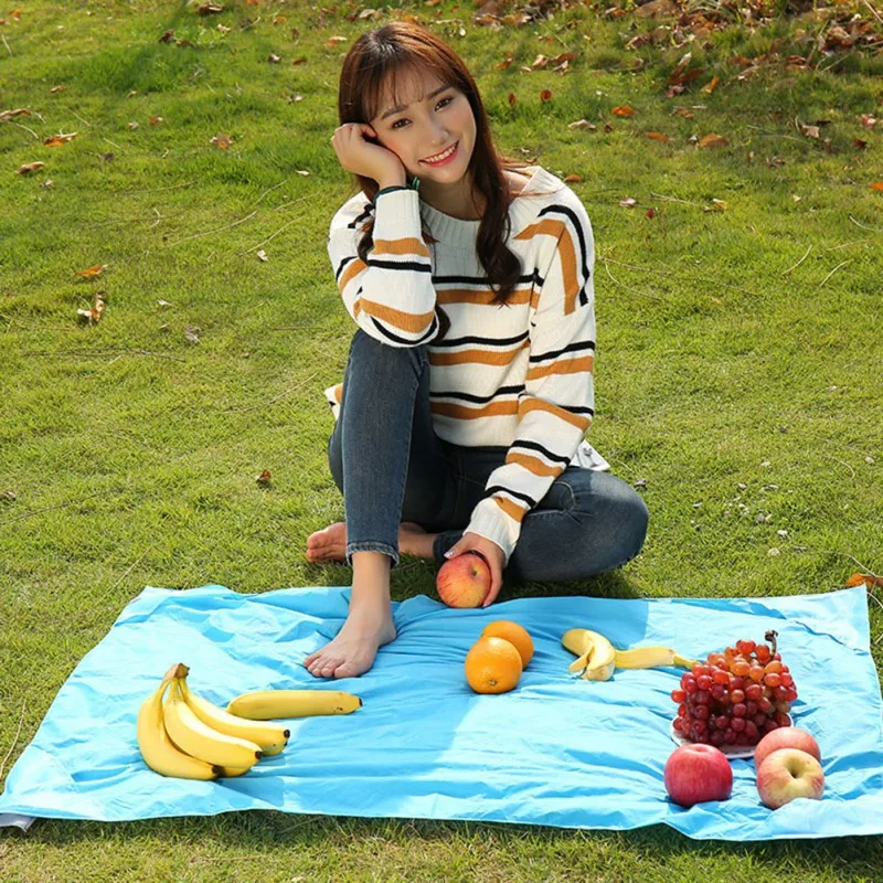 Новый складной коврик для кемпинга и пикника портативный карманный компактный