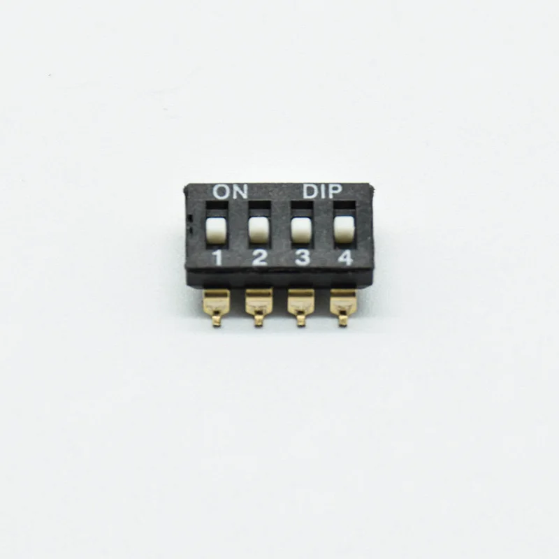 10 шт. черный DIP переключатель 2 54 мм с позолоченными ножками 5P/4P/6P/8P|Выключатели| |