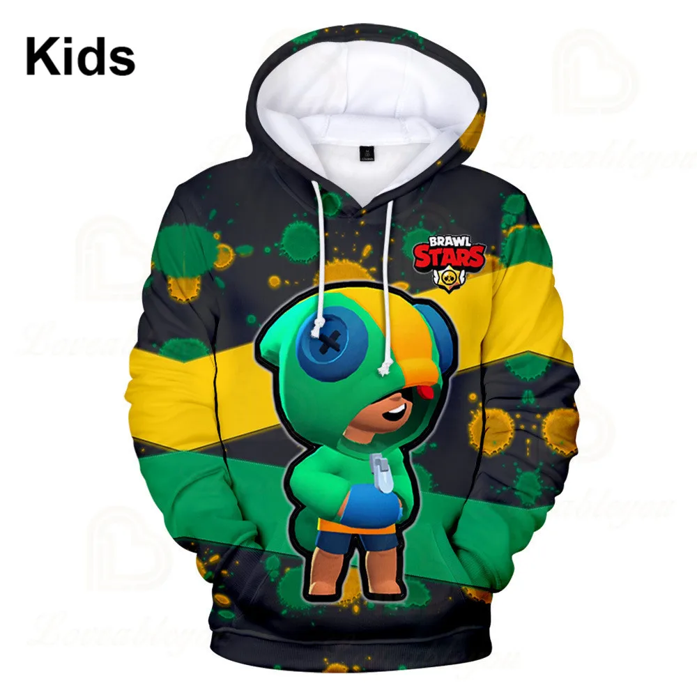 

Sandy Leon and Star Children's Kids NITA MAX Game Hoodie Sweatshirt Boys Girls Harajuku Long Sleeve Jacket Coat Baby Clothes