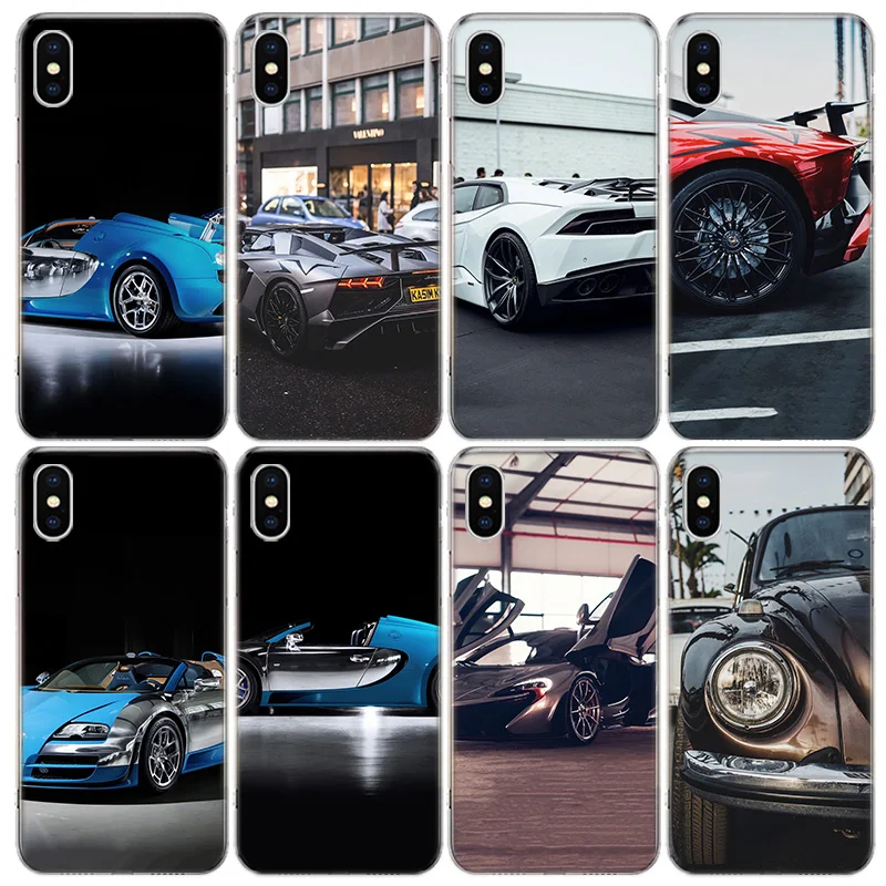 Спортивные автомобили мужской Чехол для мобильного телефона iphone 12 11 Pro XS MAX SE2020 8 7 6