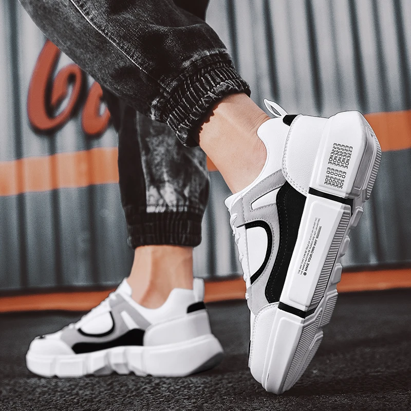 

Scarpe Uomo Men Black Shoes For Male Shoe Men's Spring Summer Casual Fashion Leather Sapato Masculino Shoes-for-men Man