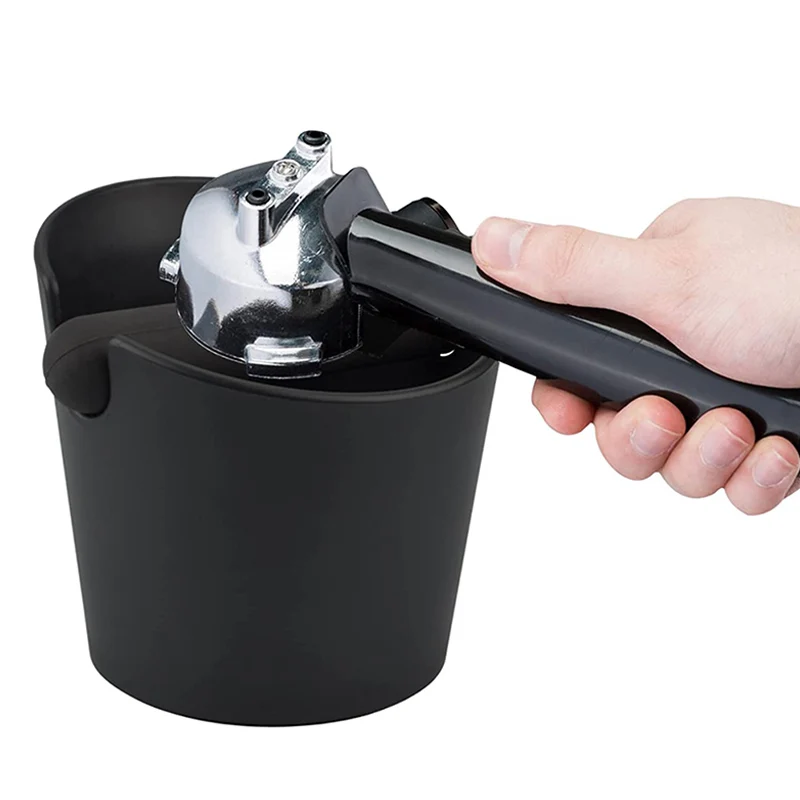 Caja antideslizante para moler caf&eacute;, cubo de basura con barra desmontable, caja de residuos, herramientas de caf&eacute;, accesorios de caf&eacute;-4