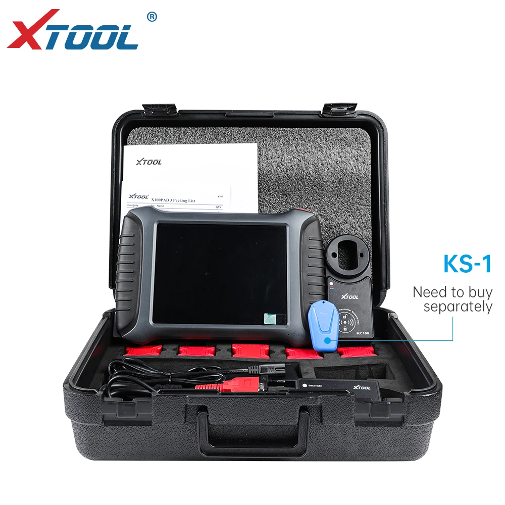 XTOOL Новый X100 PAD3 OBD2 авто ключ программист одометр Регулировка для GM Renault Для vw