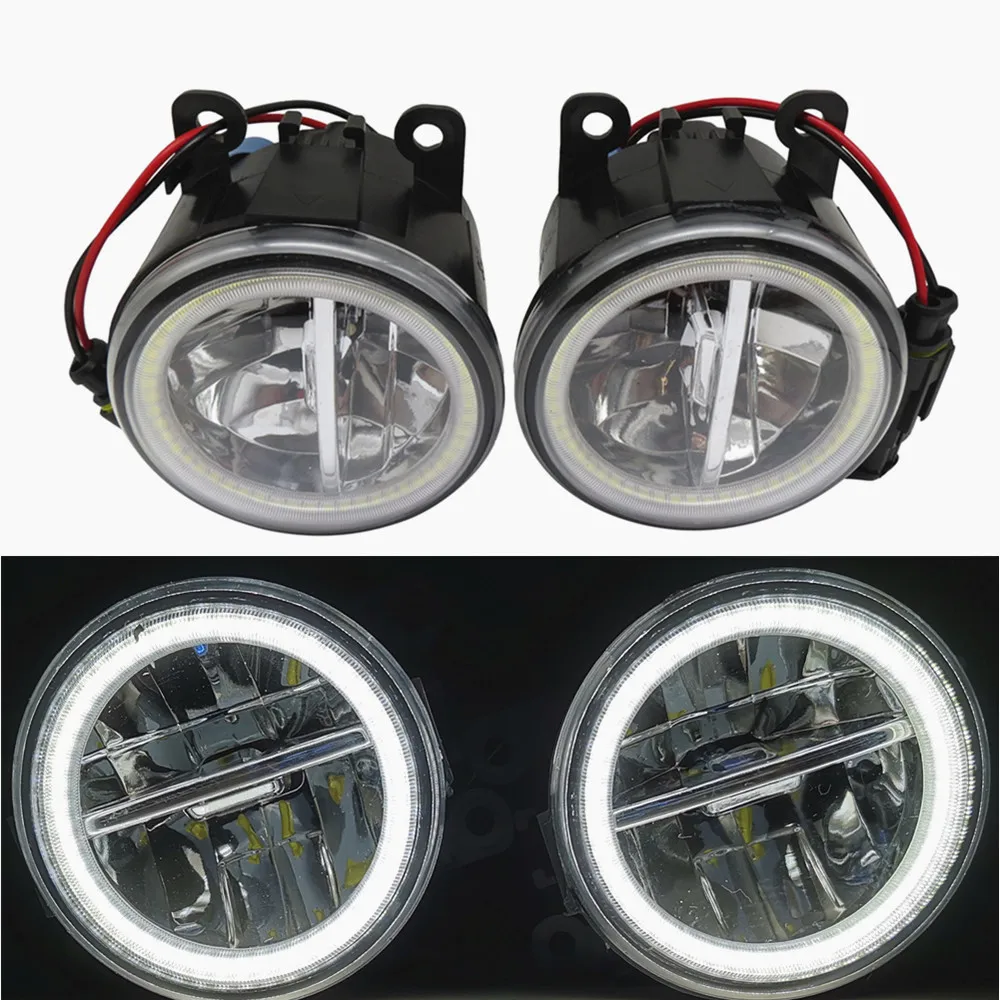 

1 Pair LED Fog Light Lamp Front Bumper Light For Mitsubishi ASX Outlander 2 3 Triton L200 Pajero IV Grandis Galant