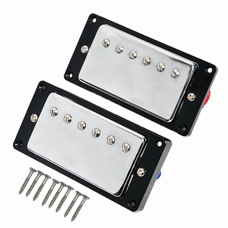

ABGZ-Humbucker Double Coil Pickups Neck and Bridge Compatible with LP Style Electric Guitar for Guitar Parts Replacement Set