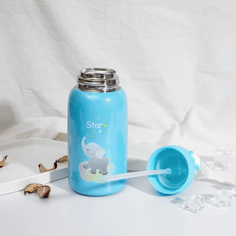 550 мл чашка для кормления ребенка термос молока из нержавеющей стали детей